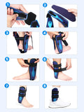 Velpeau Foothold Dual-Style Ankle Splint – Stabiliser for Injury Recovery & Daily Support